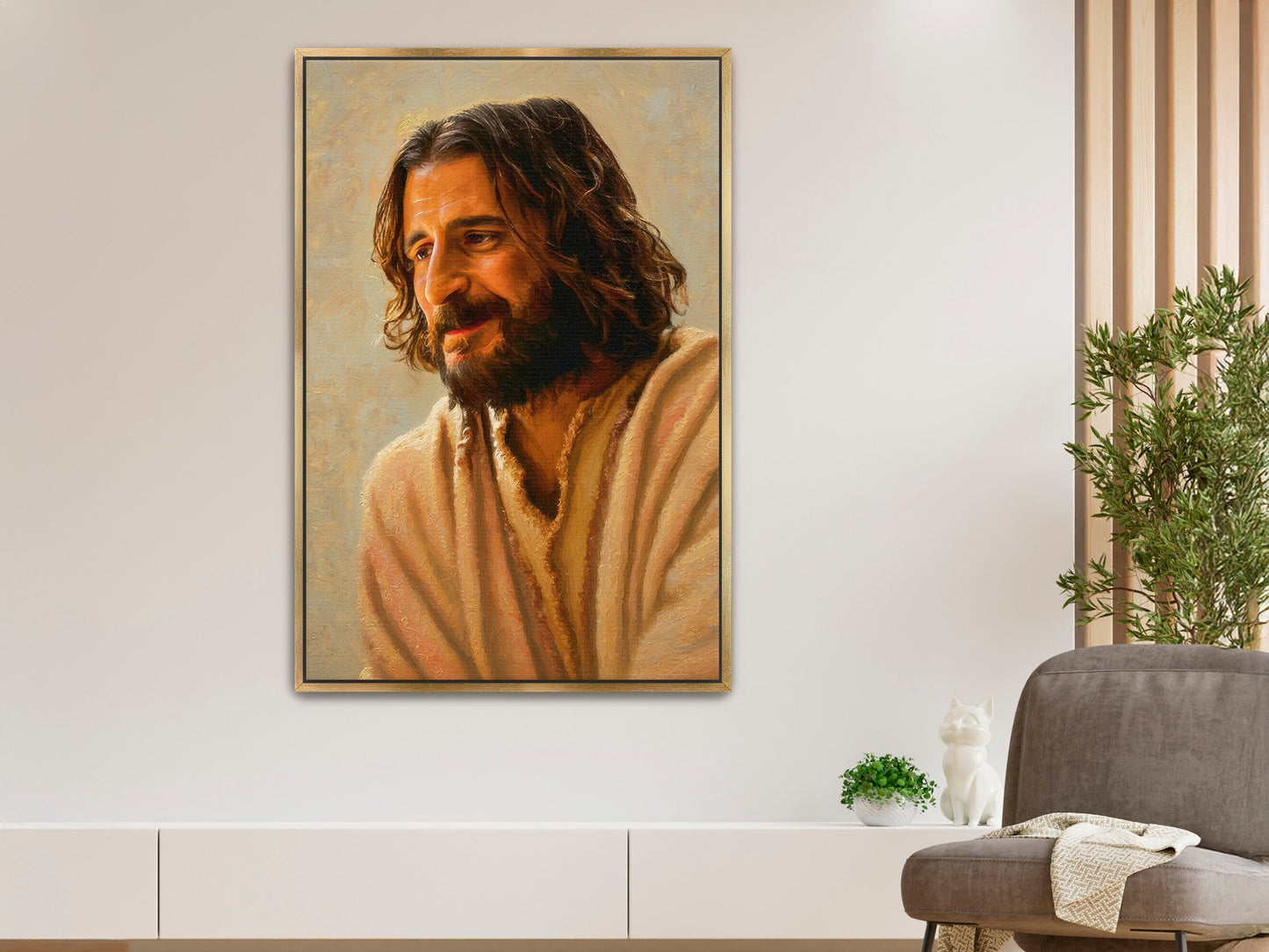 Herz für das Evangelium | Leinwandkunstwerk
