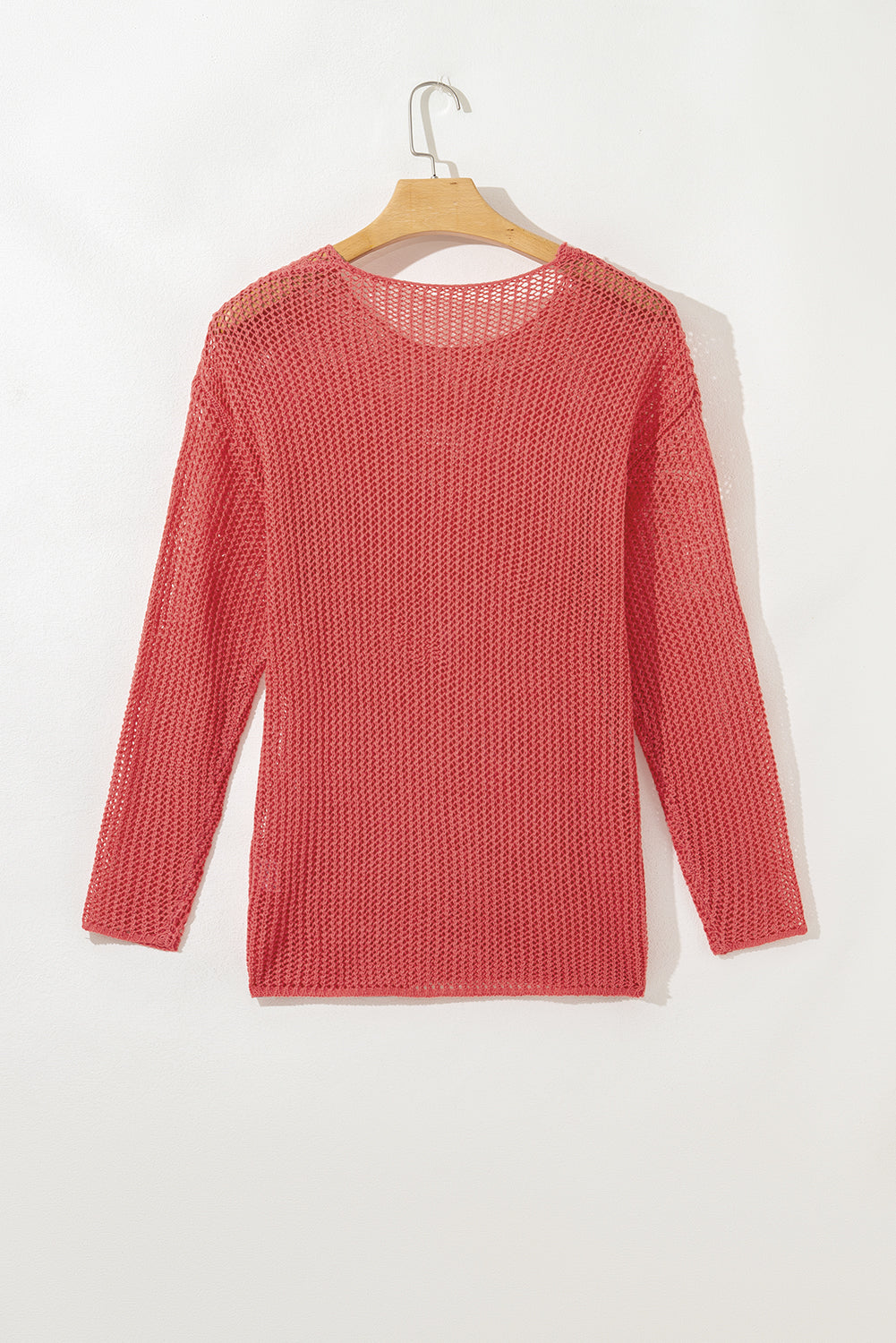 Sweter Hadley z ażurowym wzorem na szydełku