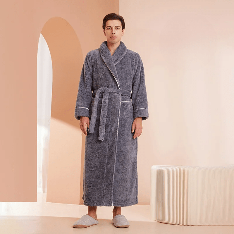 Pluche Fleece Badjas