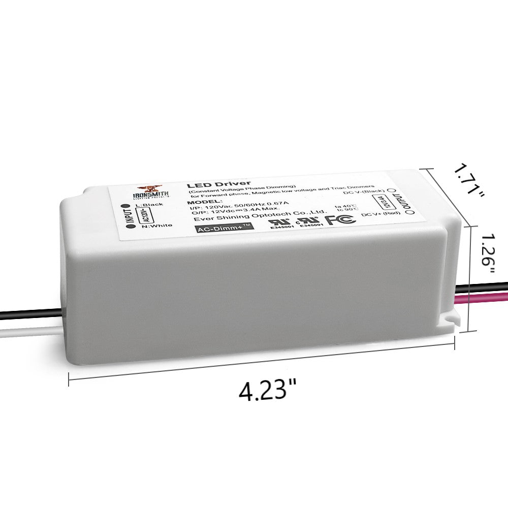 120V -24V 40W | LED-drivrutinleverantör | Triac-dimning