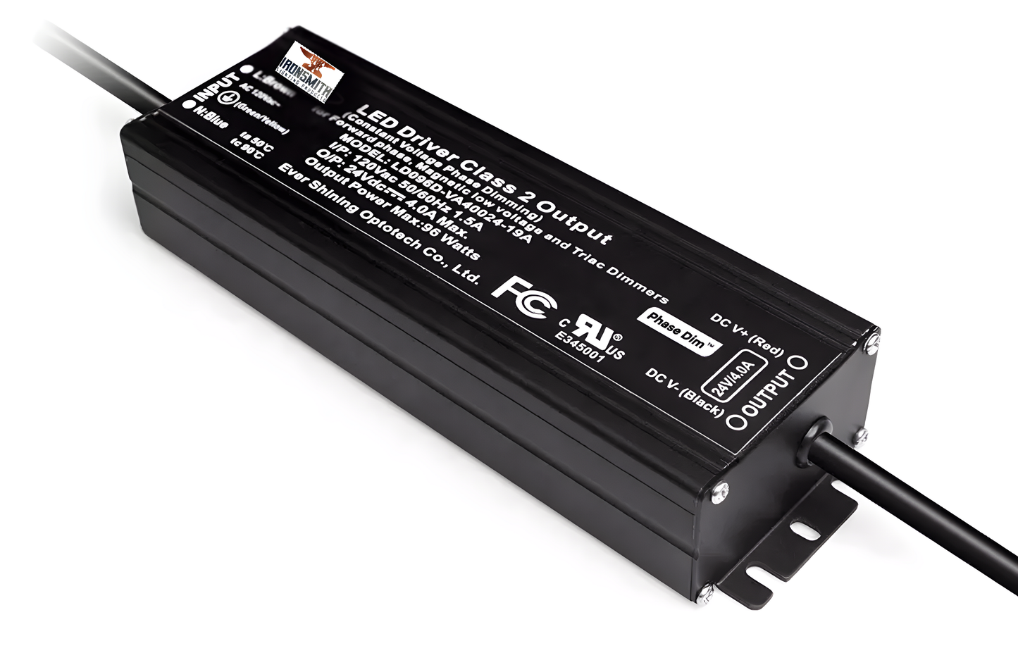 120V -24V DC 96W | LED dimbar drivrutin med Triac