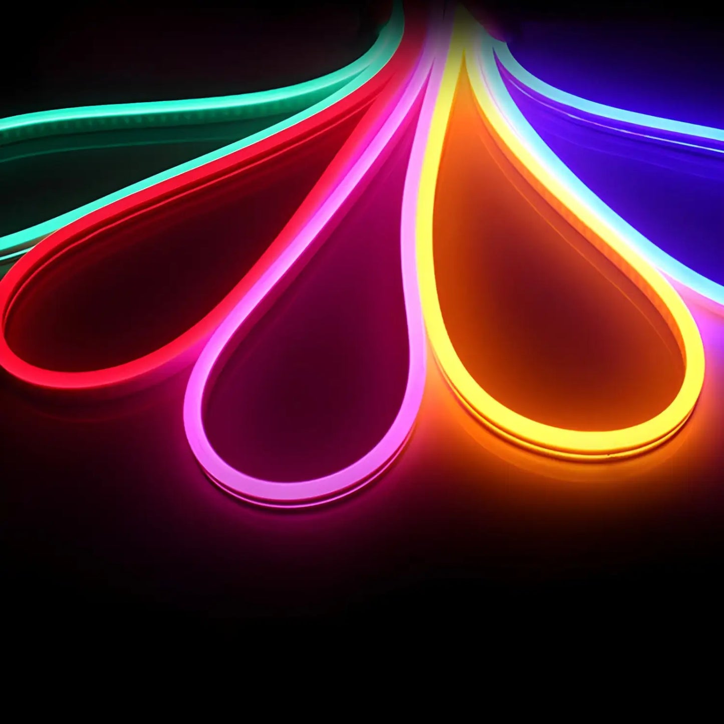 12V silikon lågspännings LED-remslampa – flexibel neonbelysning