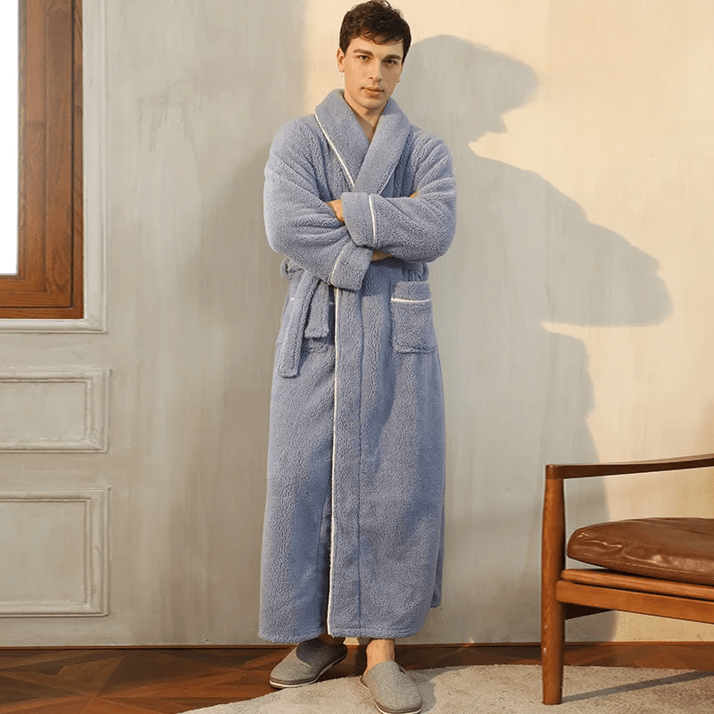 Pluche Fleece Badjas