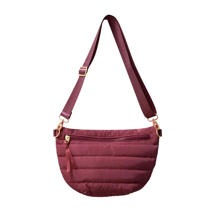 The Blake | Crescent Stepp-Umhängetasche | 14 Farben