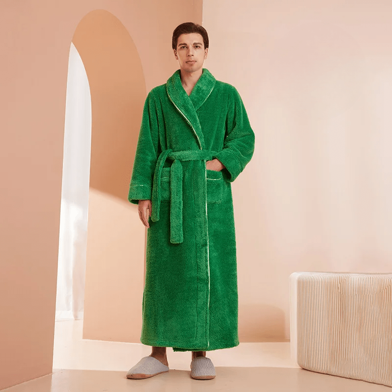 Pluche Fleece Badjas