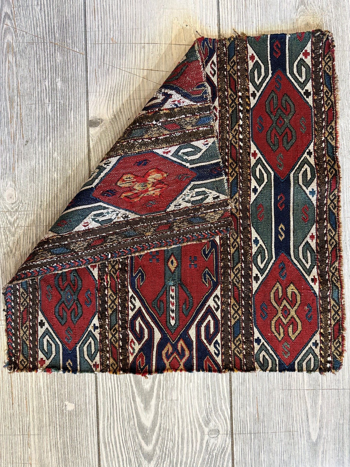 Antique Tribal Cradleface - 18" X 18"