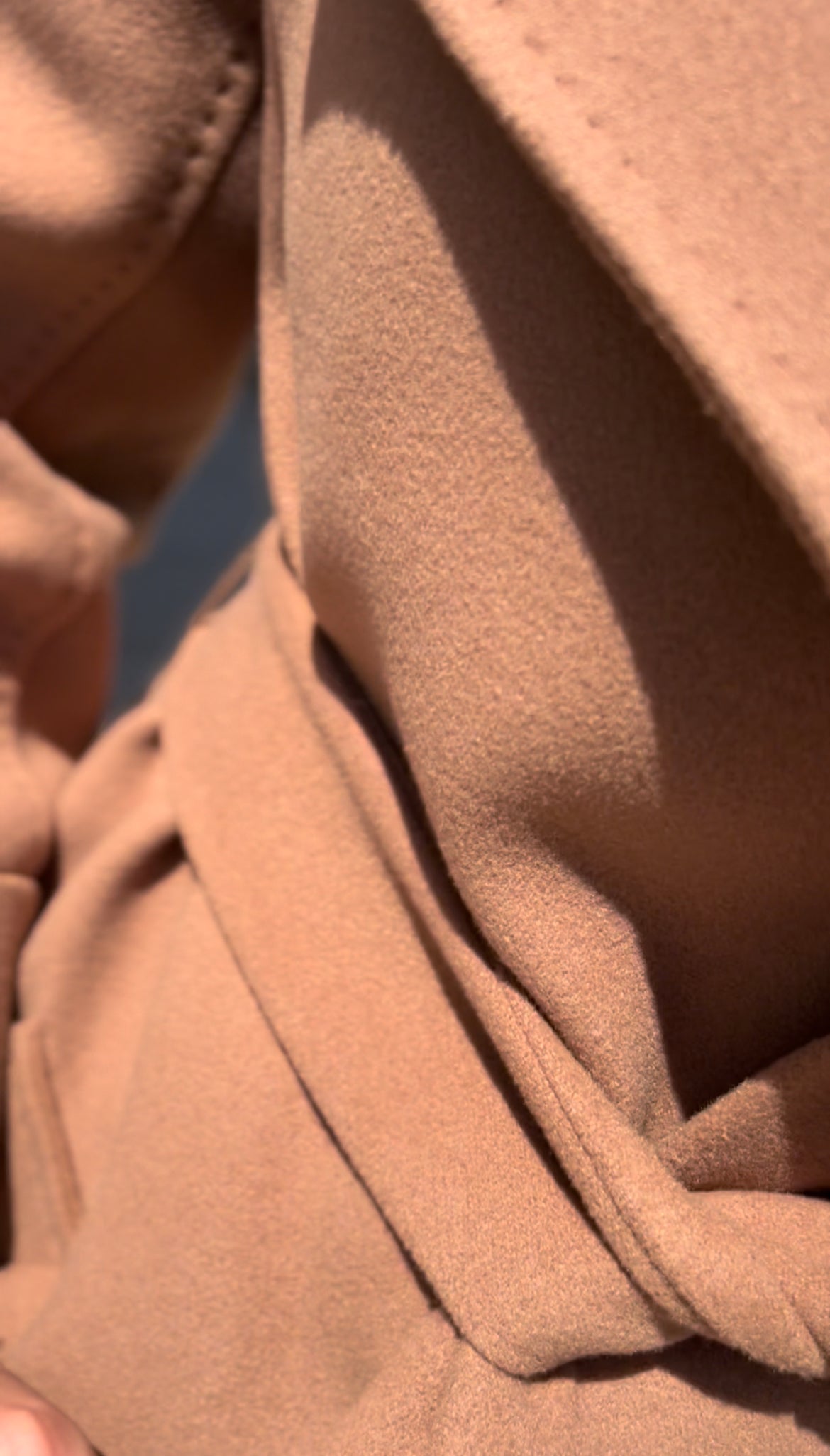 Manteau en laine cachemire sur mesure véritable Polar Fox
