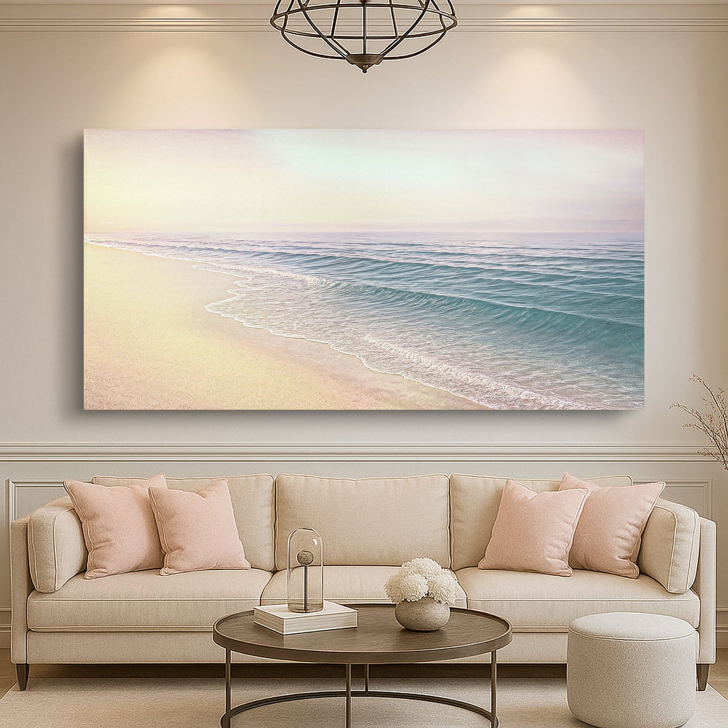 Arte da parete costiera Beachside Bliss
