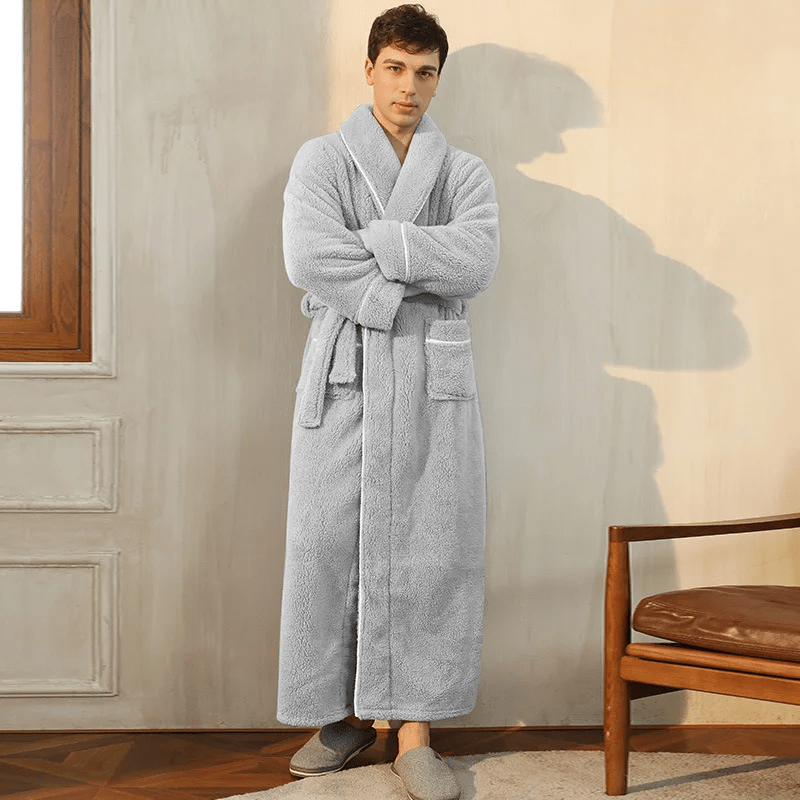 Pluche Fleece Badjas