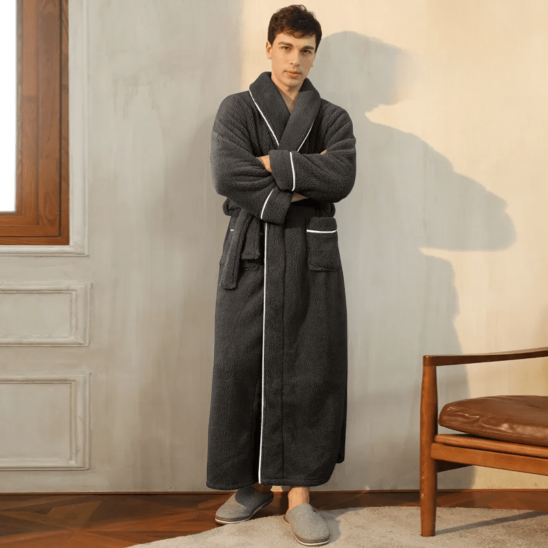 Pluche Fleece Badjas