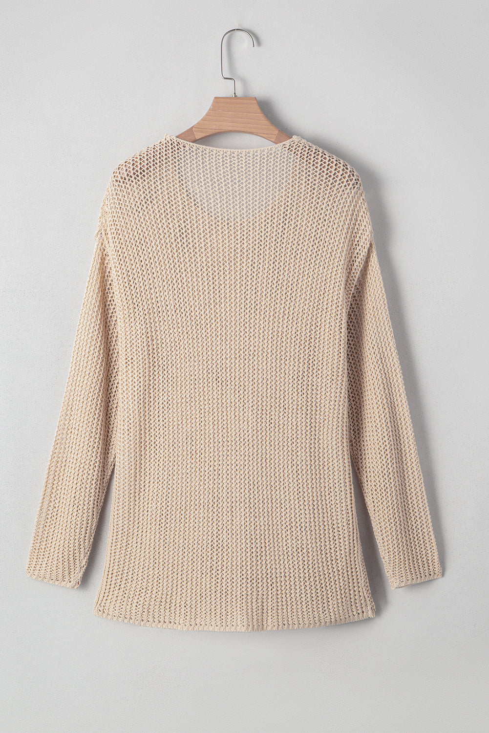 Sweter Hadley z ażurowym wzorem na szydełku