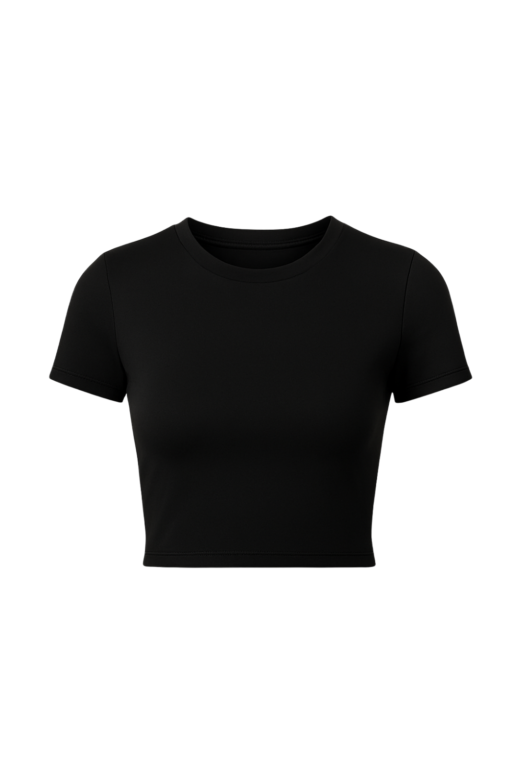 The Workshop Studio x Luxe Fit Cropped T-skjorte