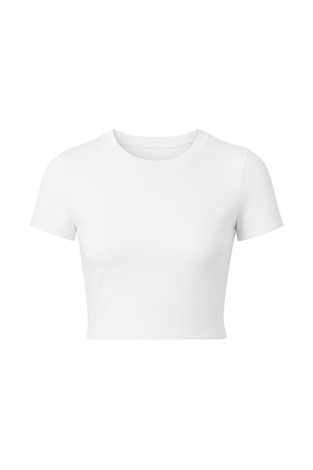The Workshop Studio x Luxe Fit Cropped T-skjorte