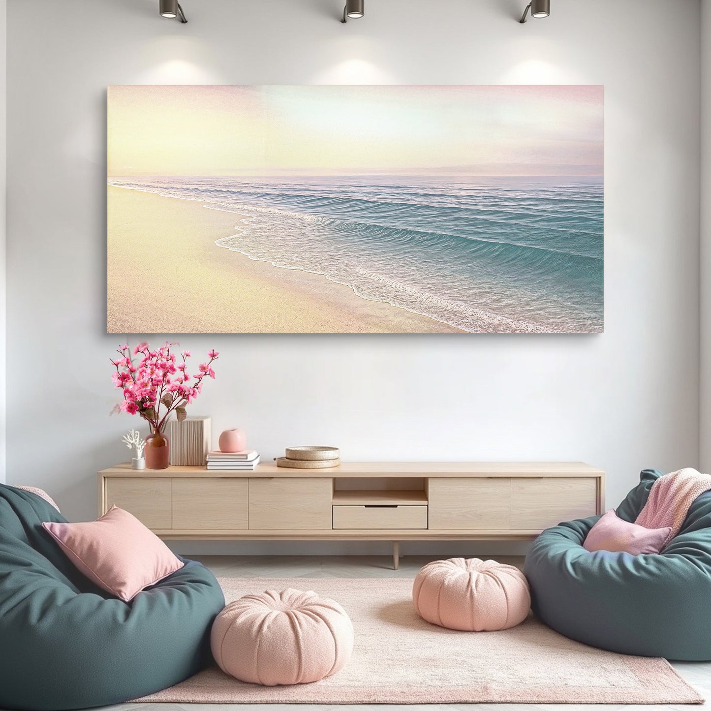 Arte da parete costiera Beachside Bliss