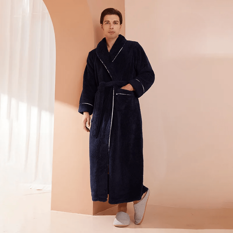 Pluche Fleece Badjas