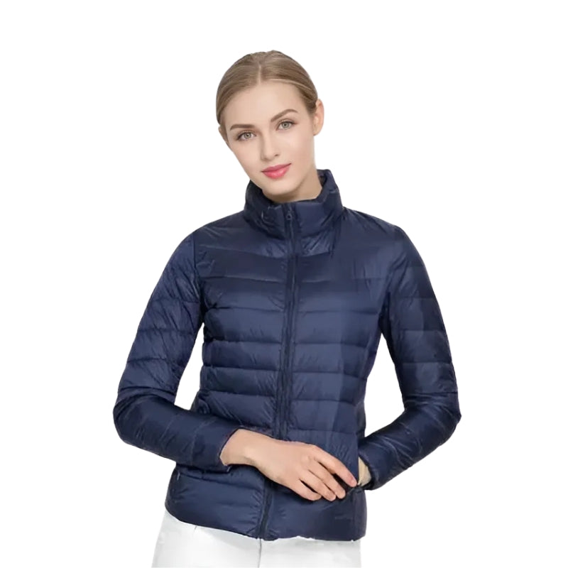 Lättviktig vandringsjacka med puffermönster | CELINE