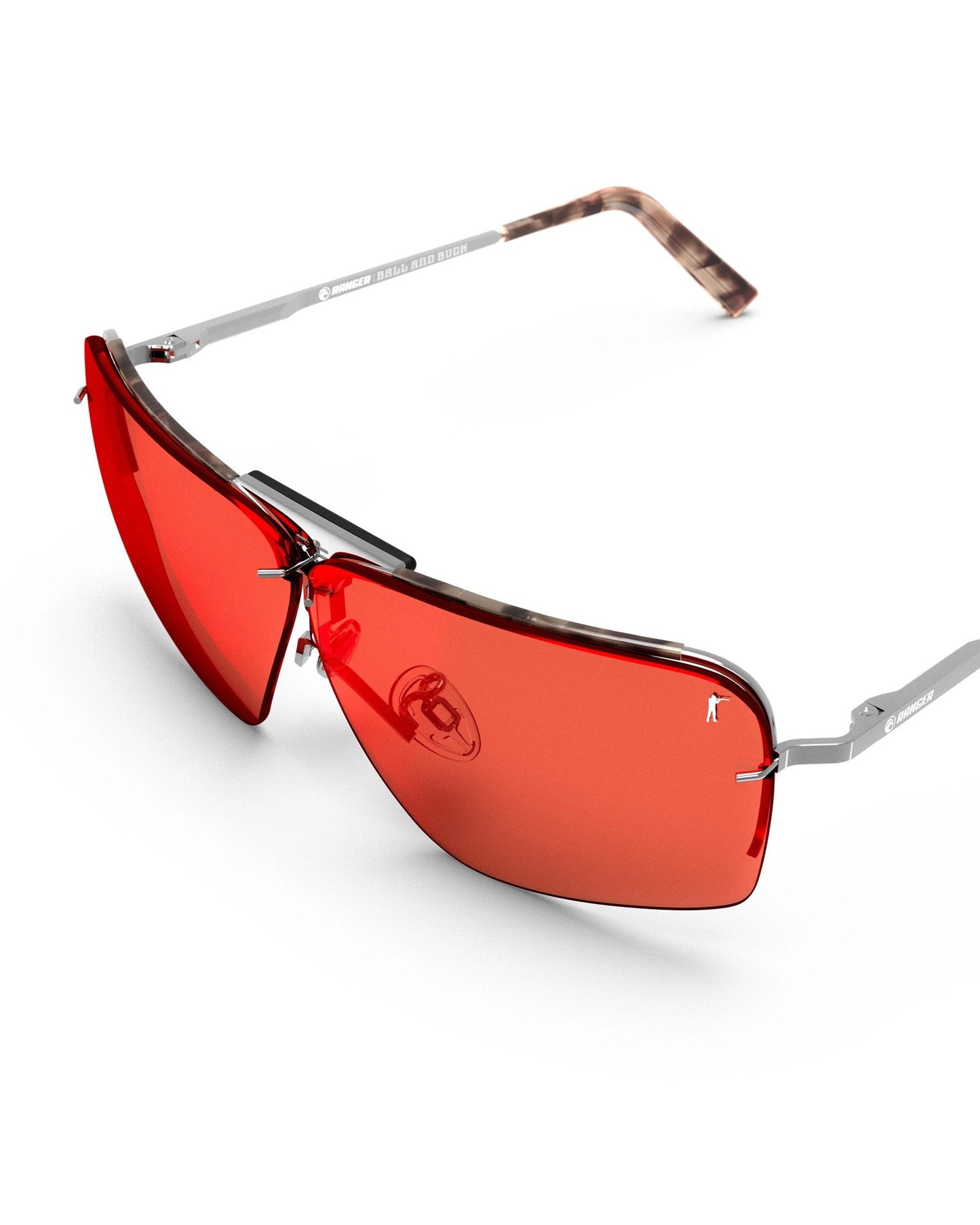 Ranger x Ball and Buck Edge Skjutglasögon - Gunmetal/HD Medium