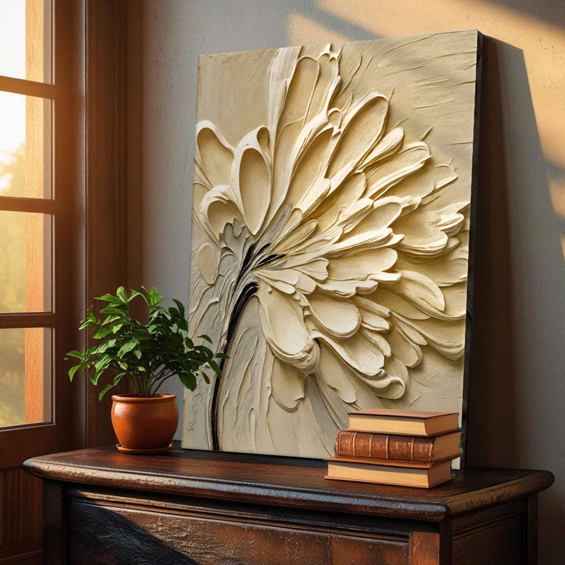 Arte murale con schizzi di fiori