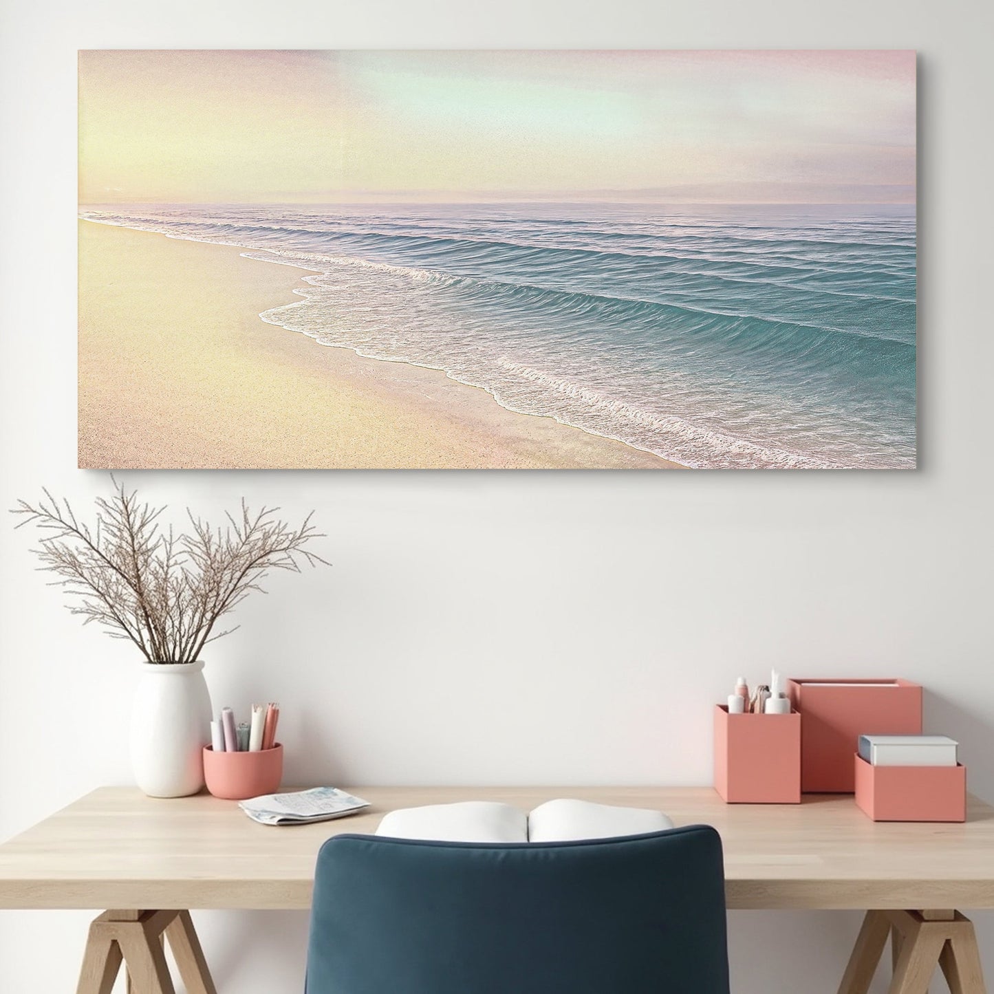 Arte da parete costiera Beachside Bliss