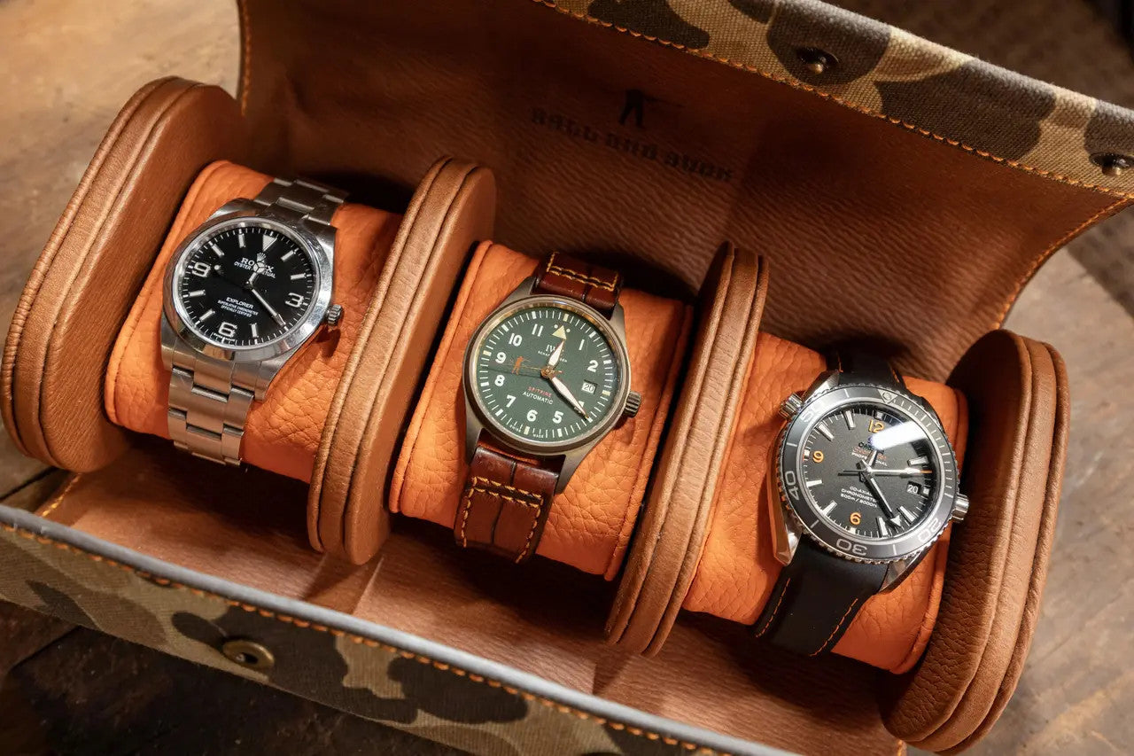 Rotolo per orologi - Pelle Signature