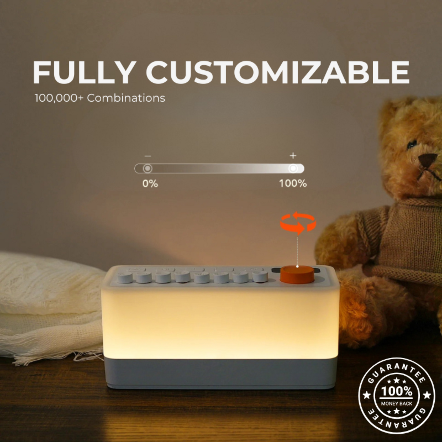 White Noise Machine for Sleep | SomniRest+ RGB
