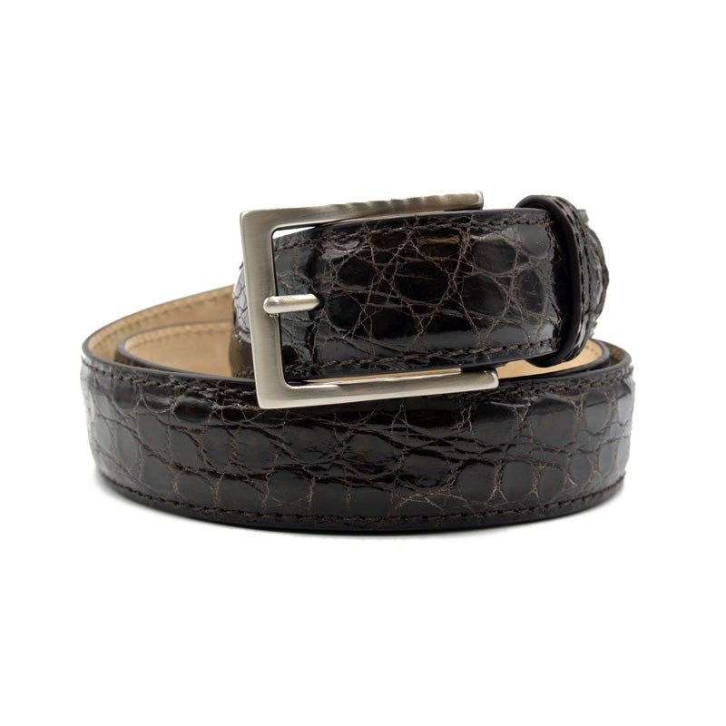Cintura CAIMAN Coccodrillo 71-155-NIC, Nicotina