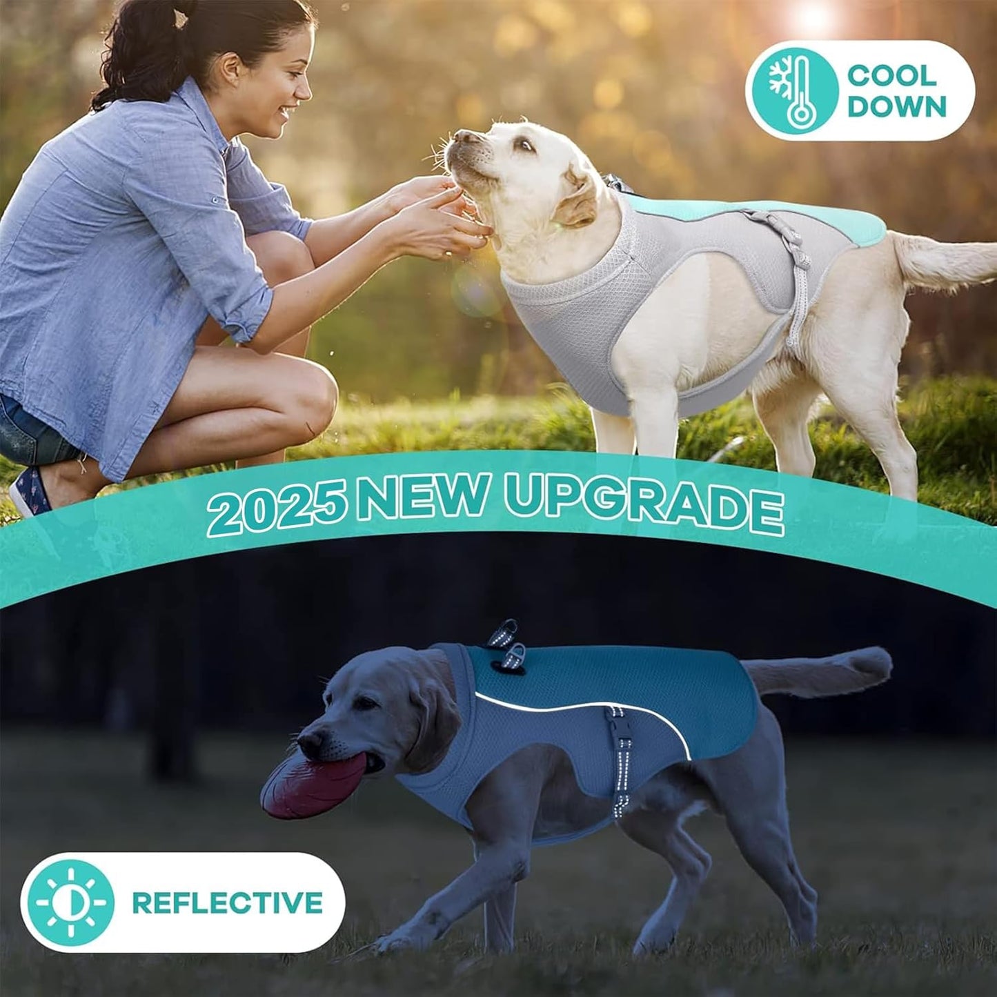Breathable Dog Cooling Vest Harness