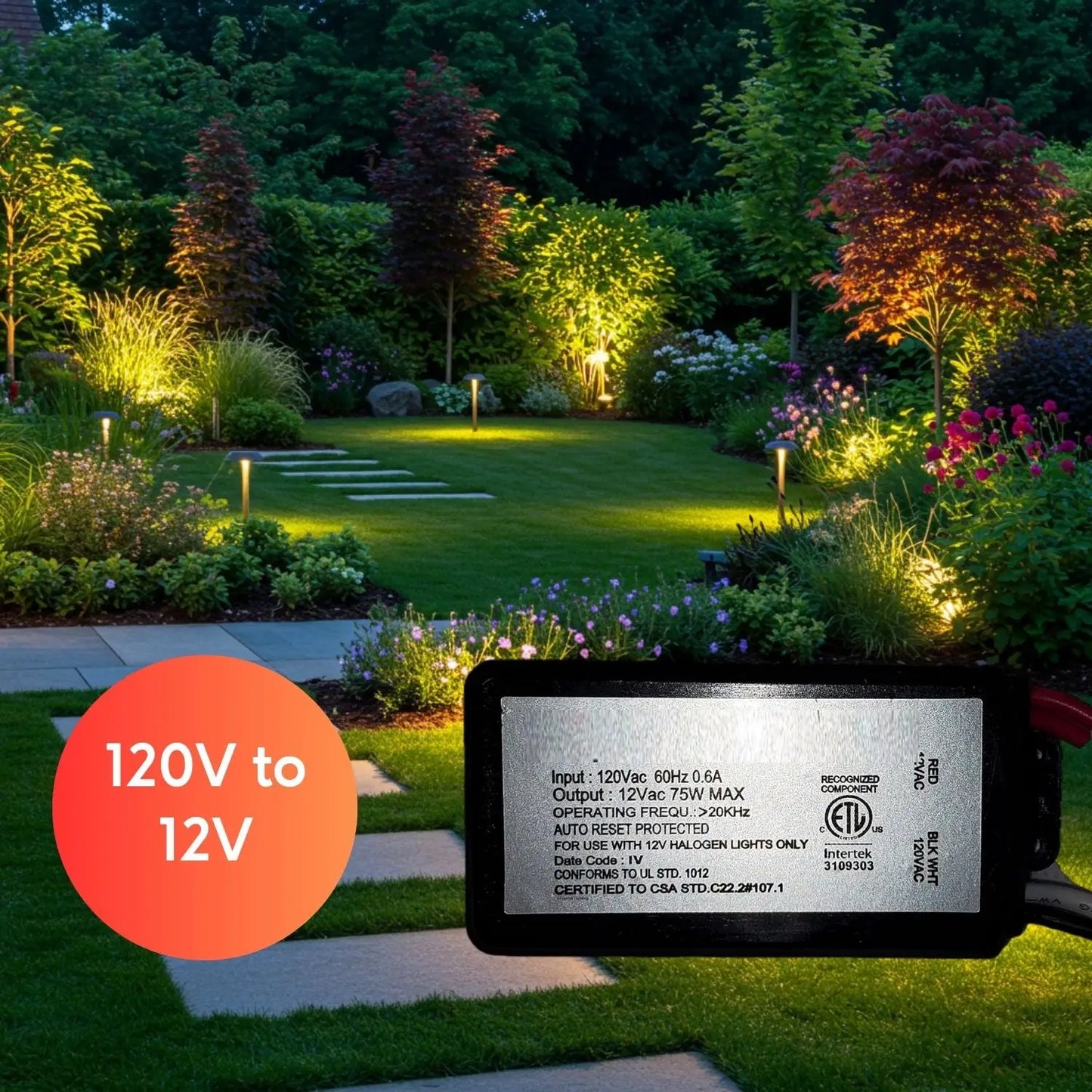 75W Innesluten Halogenlampa Nya Transformatorer