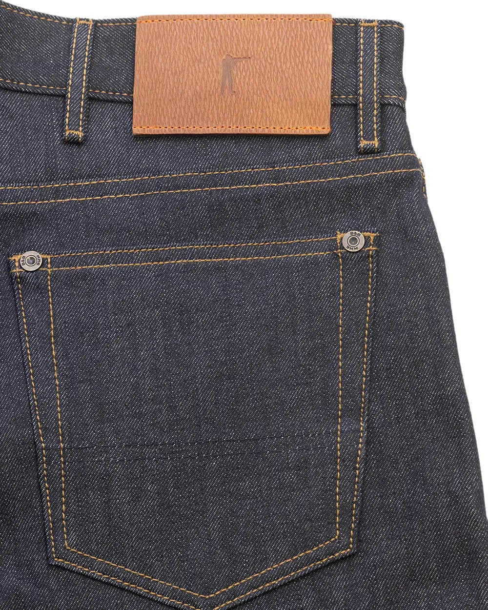 6-Punkt-Denim - Roh-Indigo