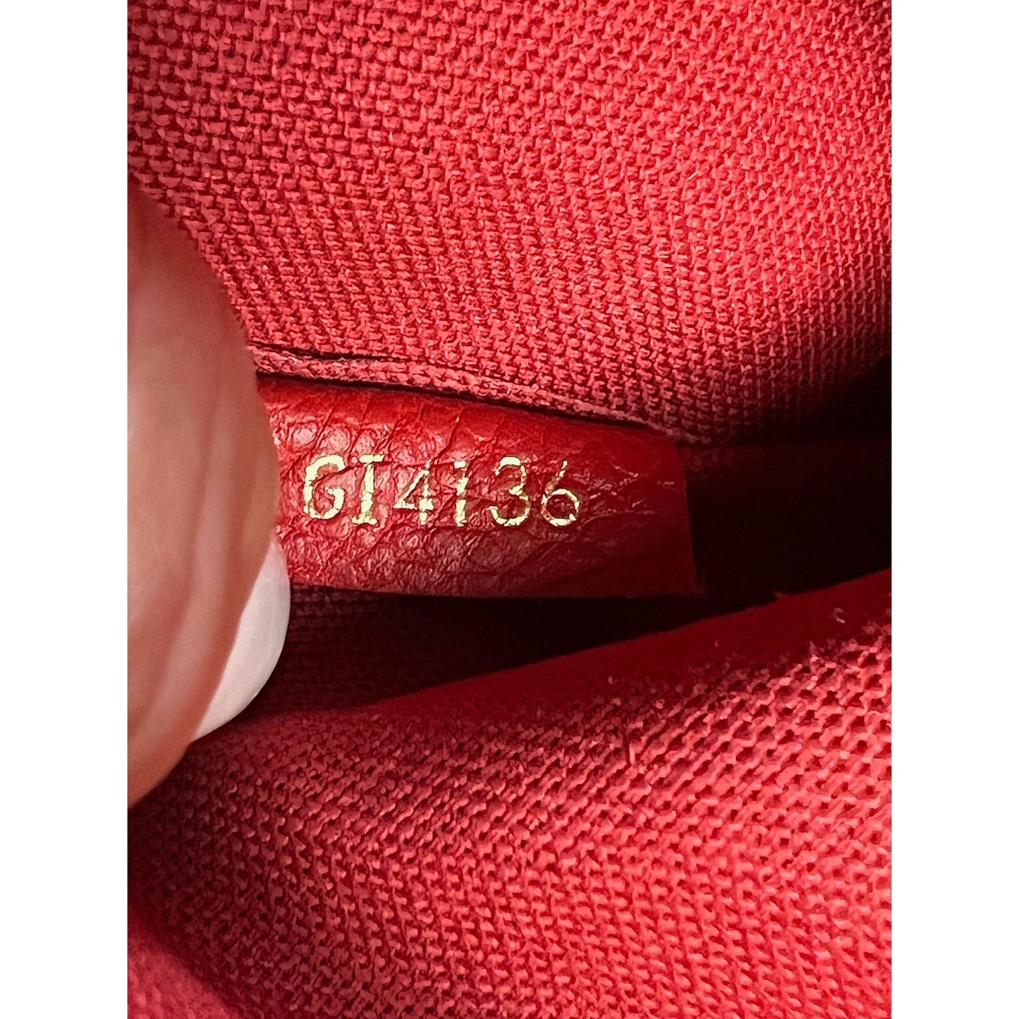 LOUIS VUITTON Pallas Monogram Clutch Cherry Crossbody