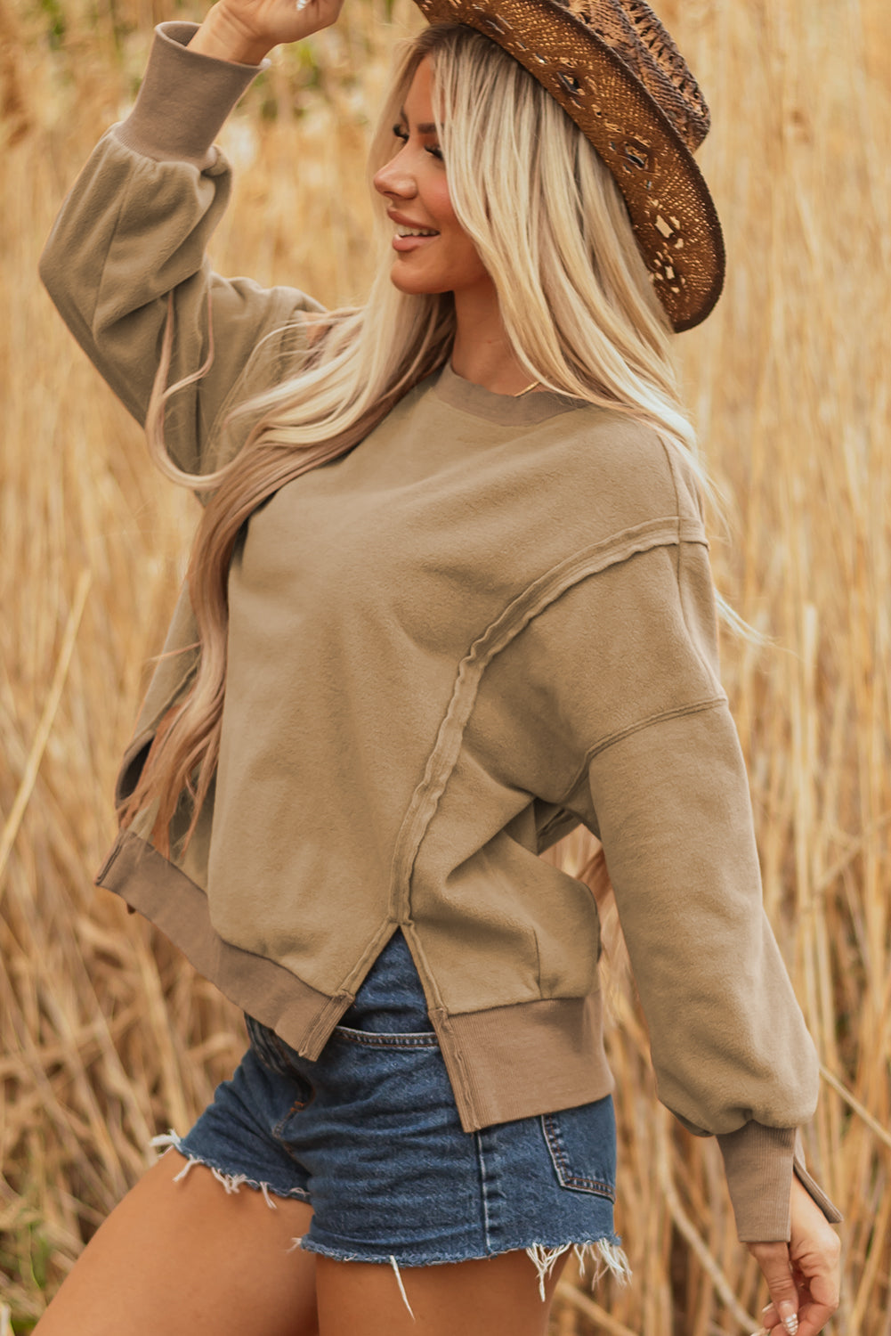 TatumFuzzy Sherpa Bluza z Kapturem do Spawania