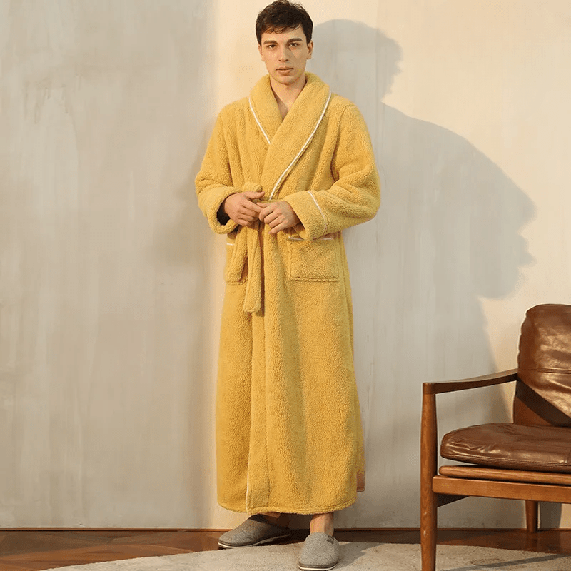 Pluche Fleece Badjas