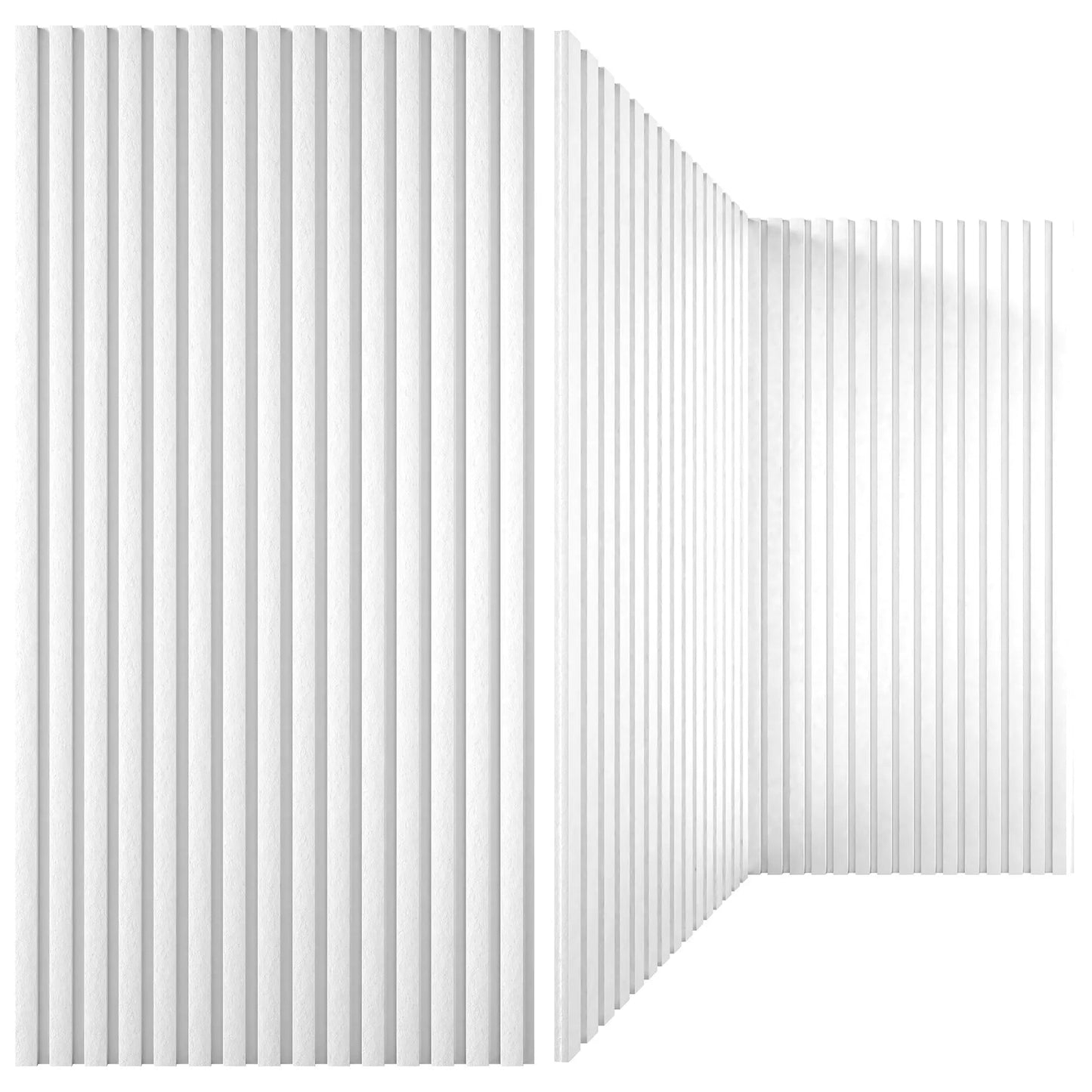 Akustisk 100% polyester veggpanel, 48x24x0.7 lydtette veggpaneler