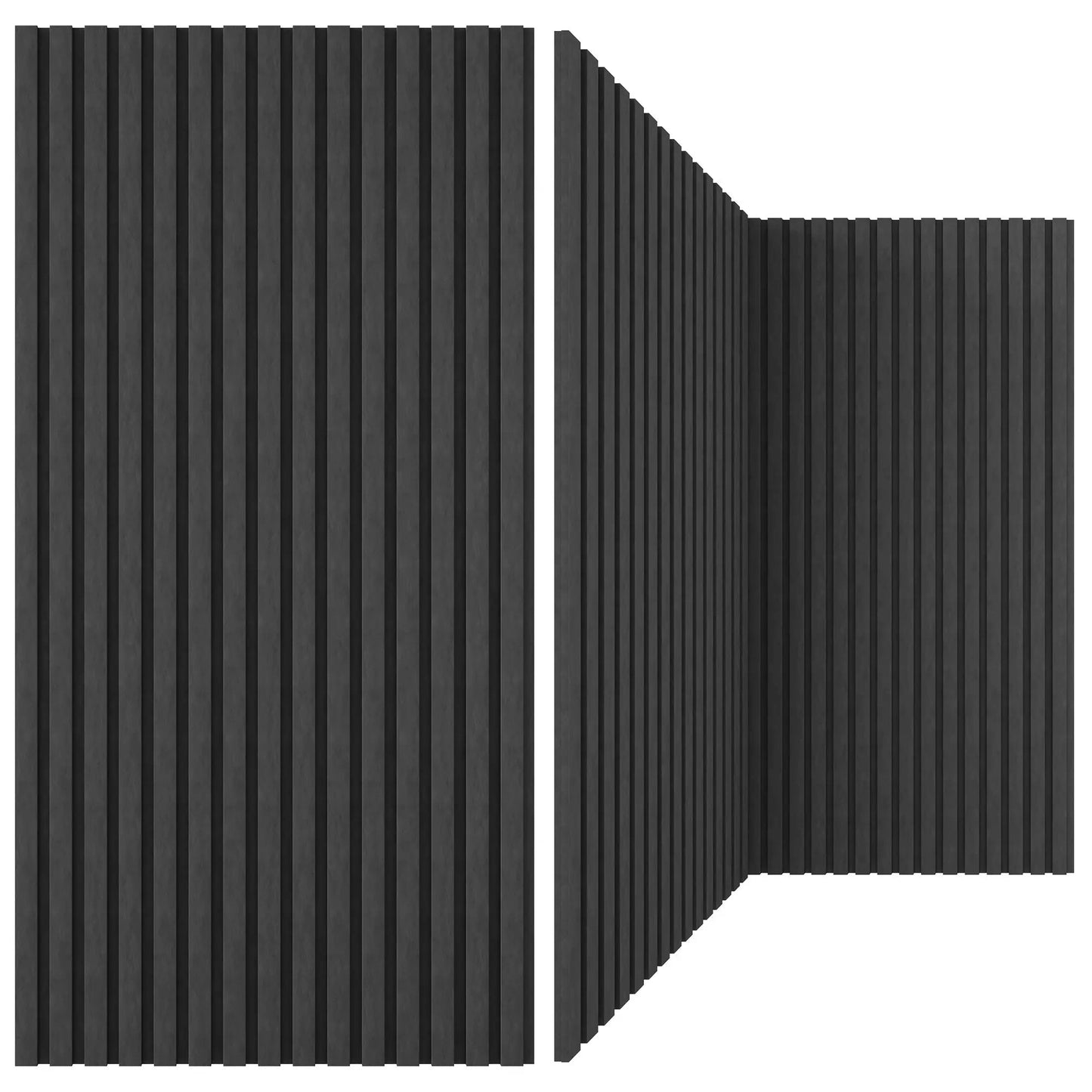 Akustisk 100% polyester veggpanel, 48x24x0.7 lydtette veggpaneler