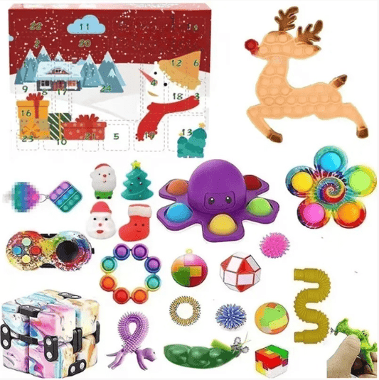 Advent Calendar | 24 Unique Sensory Toys for Kids' Relaxation 0