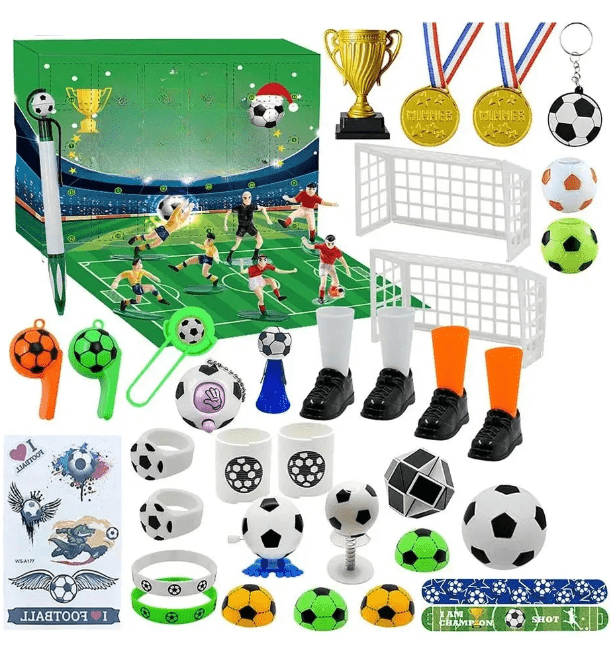 Advent Calendar | Interactive Football Stadium Building Set for Kids 0