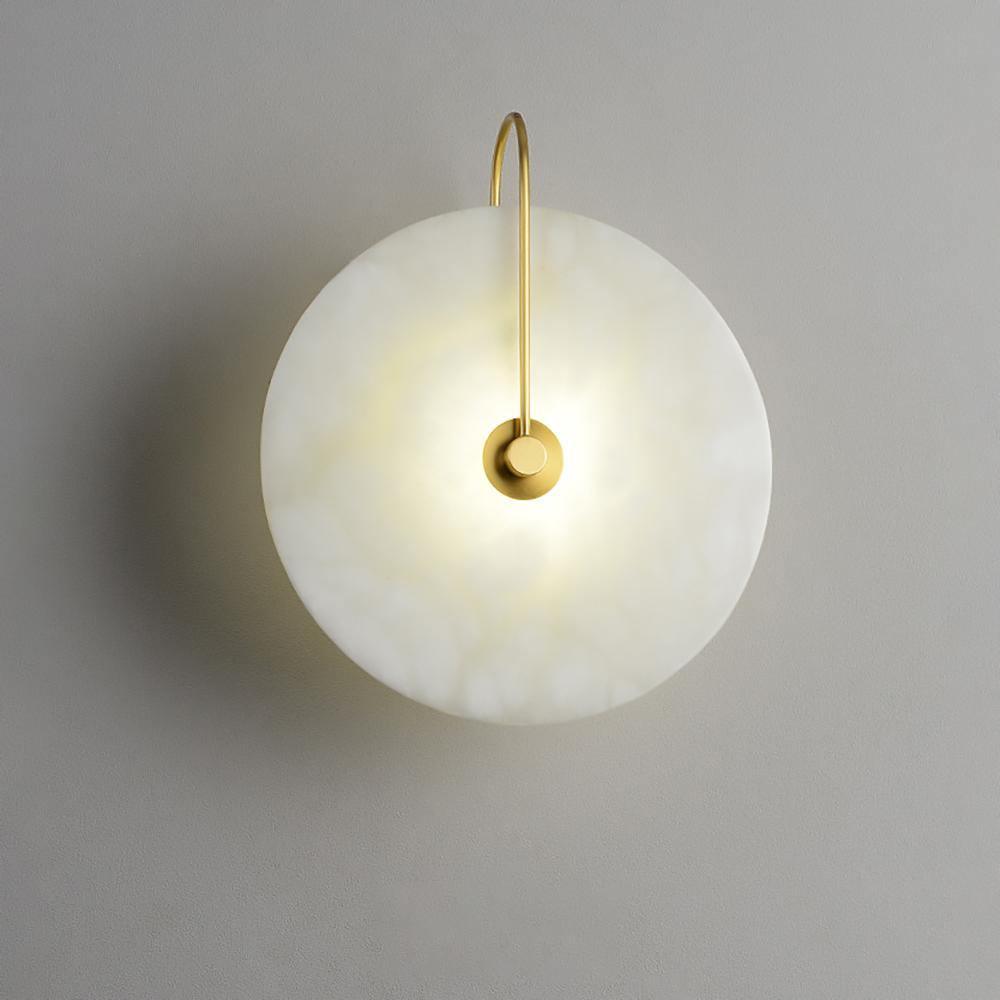 Alabaster Wall Sconce | Elegant LED Lighting with Modern Design 0