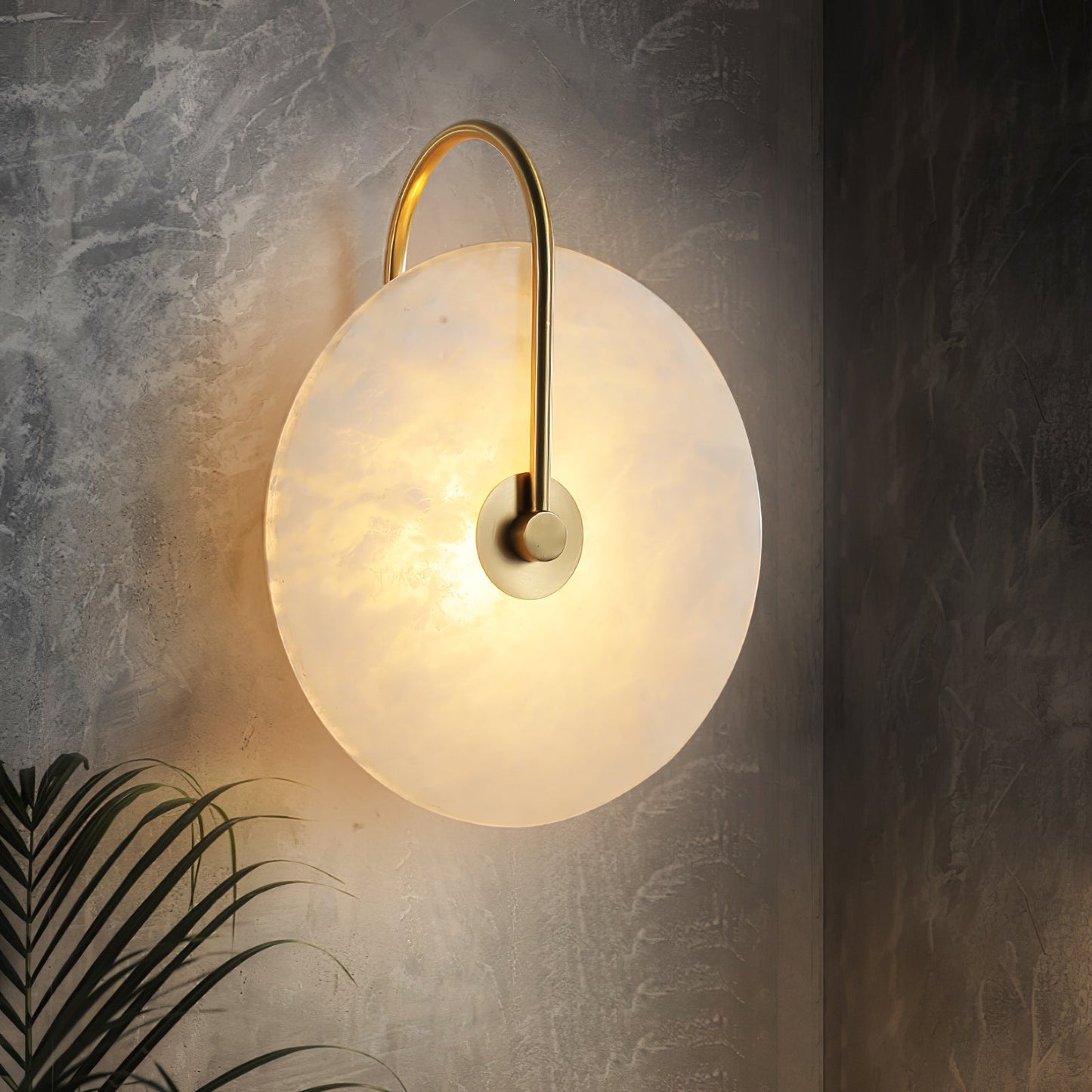 Alabaster Wall Sconce | Elegant LED Lighting with Modern Design 4