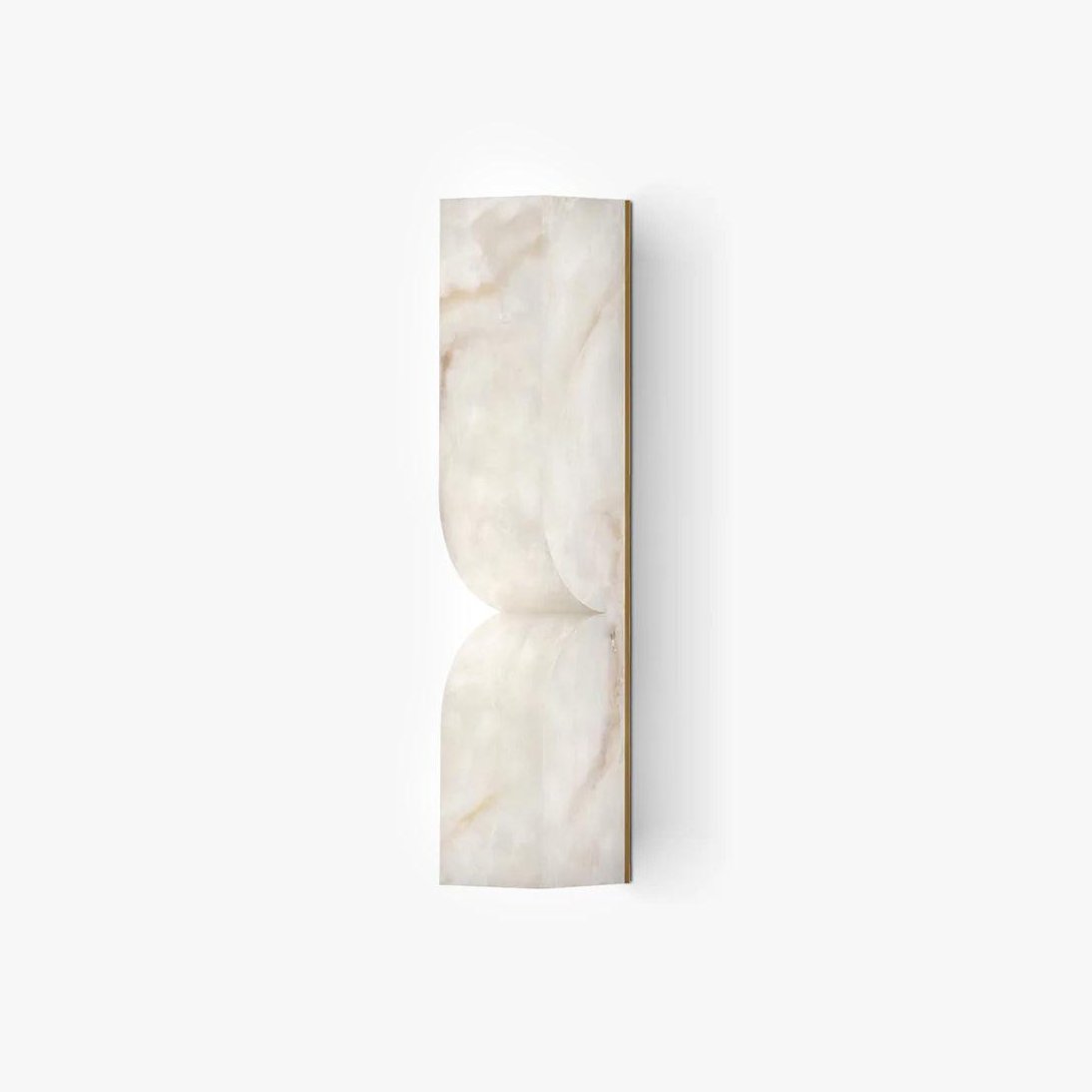 Alabaster Wall Sconce | Intricate Carved Design with LED Lighting 0