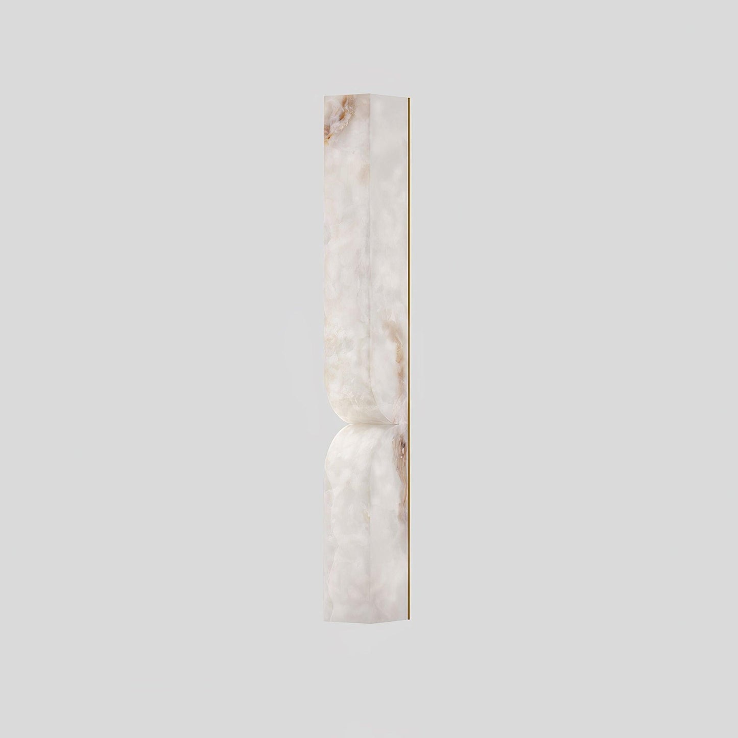 Alabaster Wall Sconce | Intricate Carved Design with LED Lighting 9