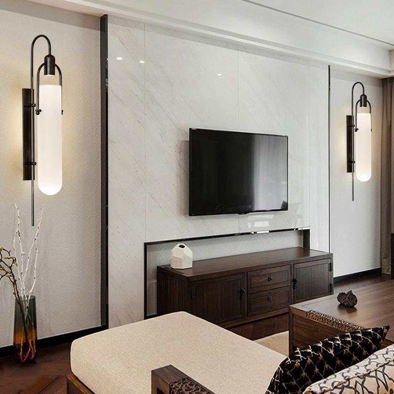 Arc Wall Lamp | Sleek Glass Design with Modern Matte Frame 8