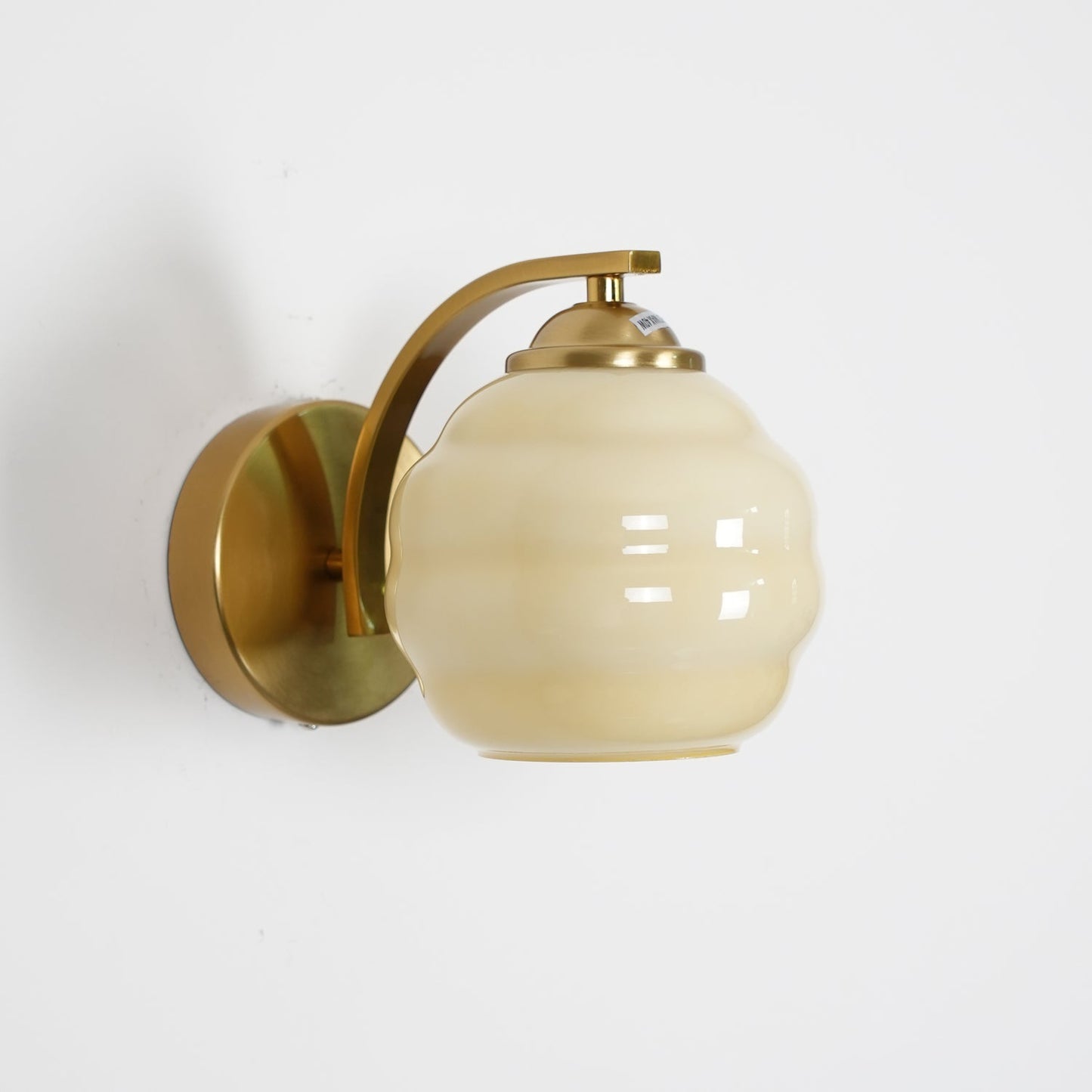 Art Deco Wall Sconce | Vintage Design with Warm Glass Shades 9