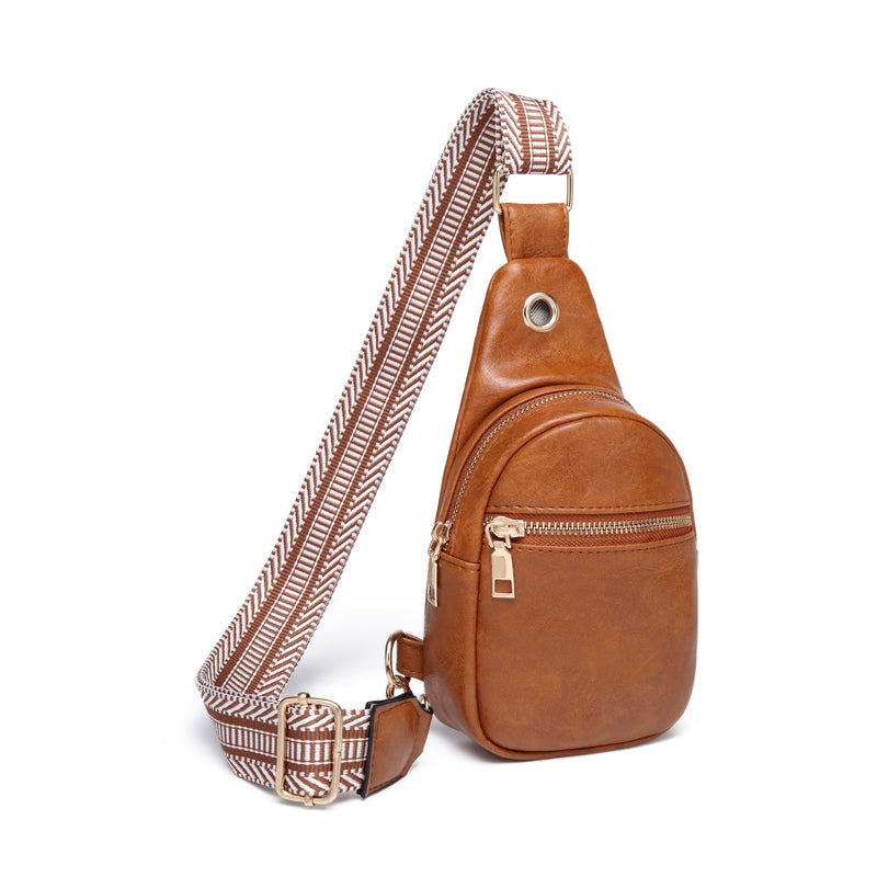 The Palmer | Bolso bandolera con bolsillo con cremallera