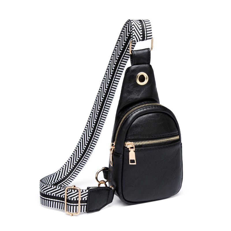 The Palmer | Bolso bandolera con bolsillo con cremallera