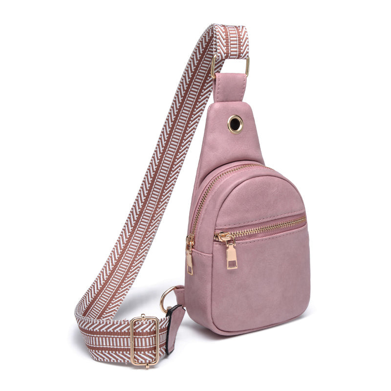 The Palmer | Bolso bandolera con bolsillo con cremallera