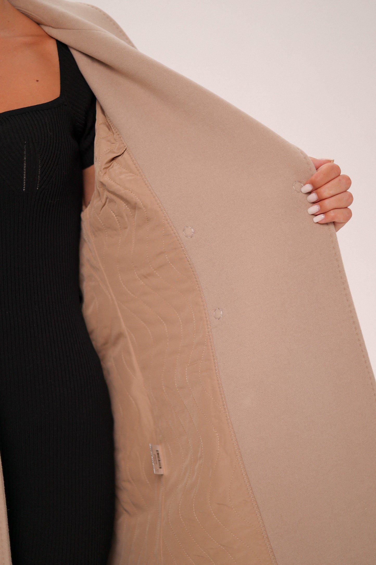 Cappotto classico in misto lana e cashmere Firenze
