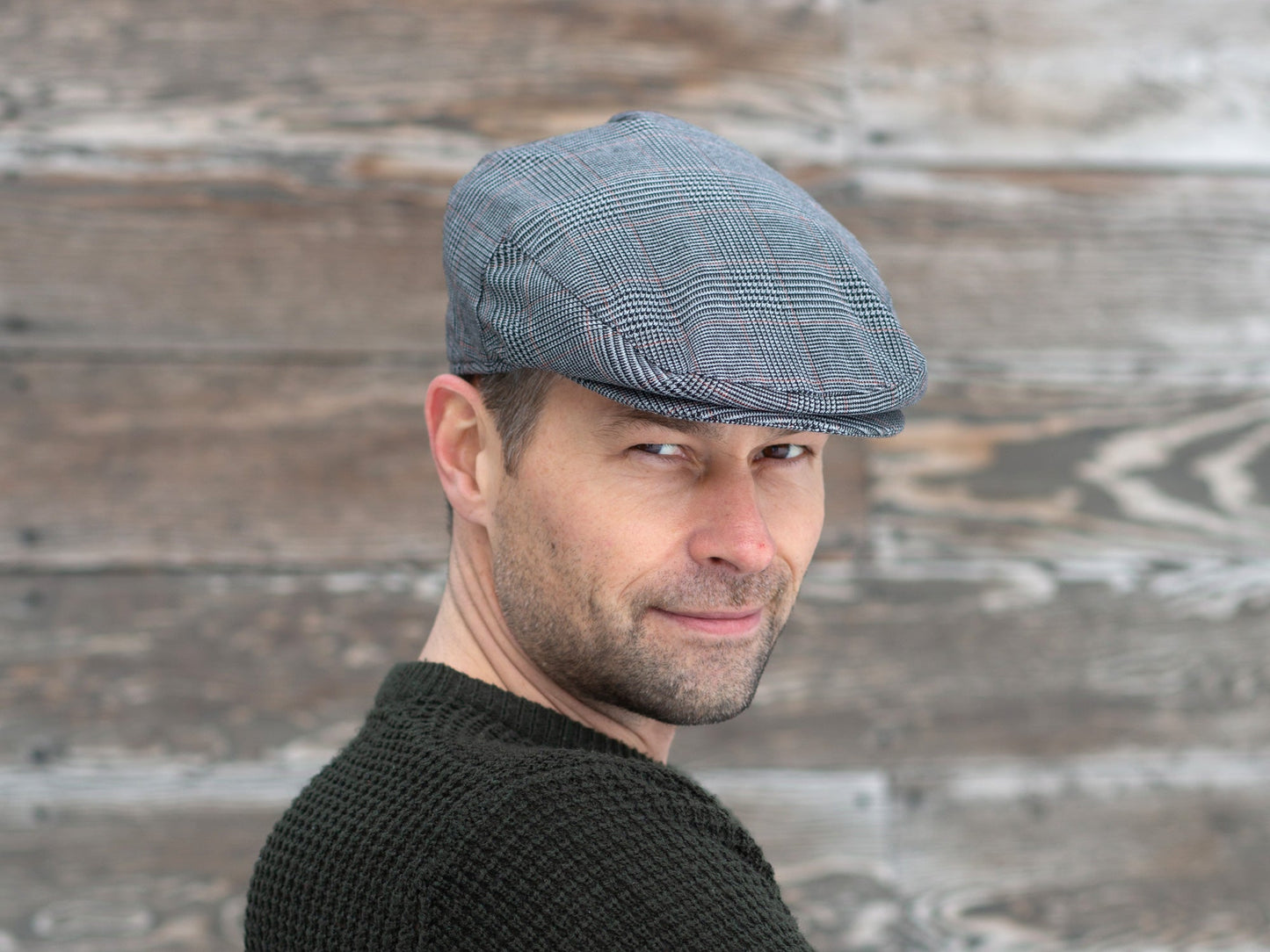 Efeu Mütze Stoff