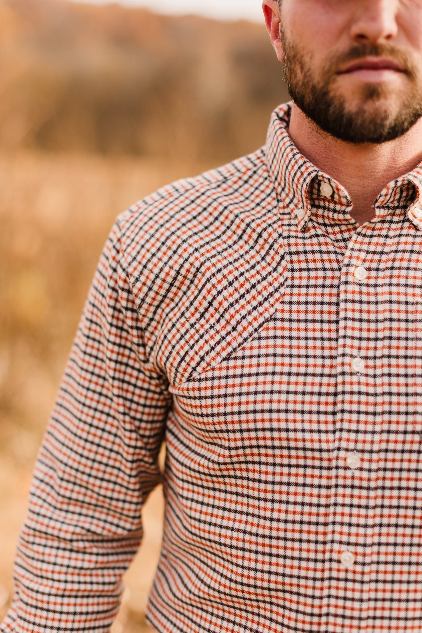 Sportsmans skjorta - Burge flanell