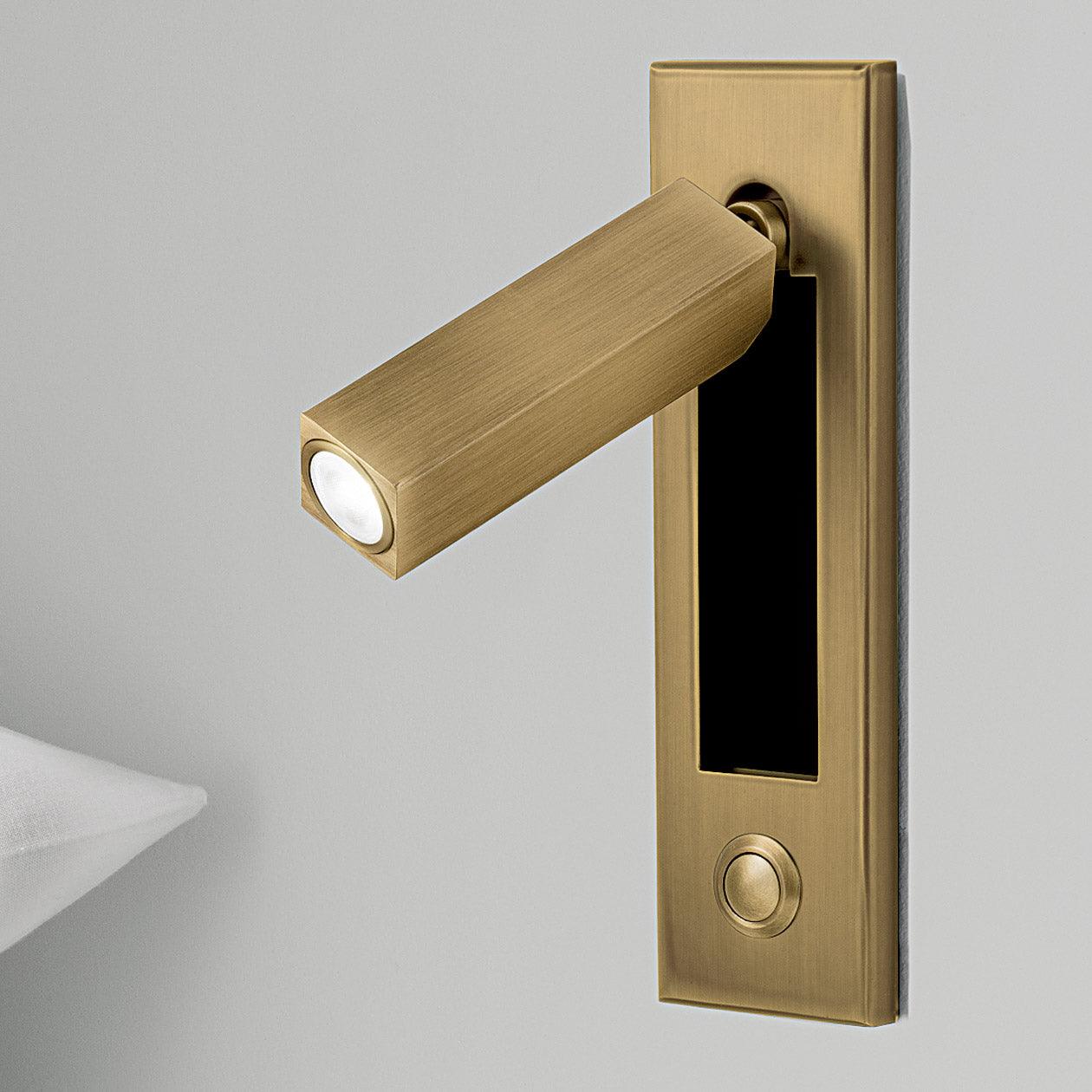 Bedside Sconce | Adjustable LED Wall Mounted Lamp with Hidden Switch 18