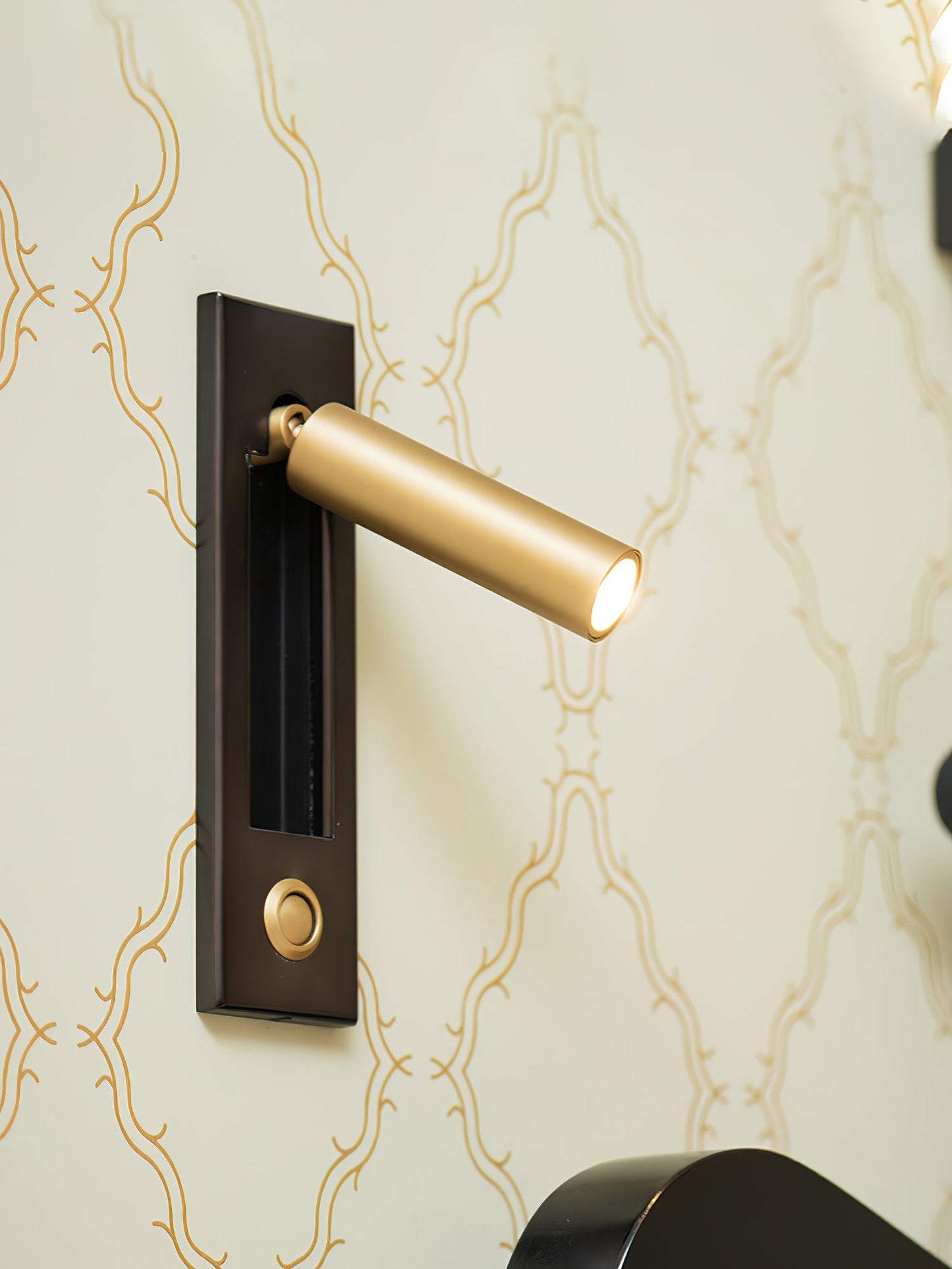Bedside Sconce | Adjustable LED Wall Mounted Lamp with Hidden Switch 5